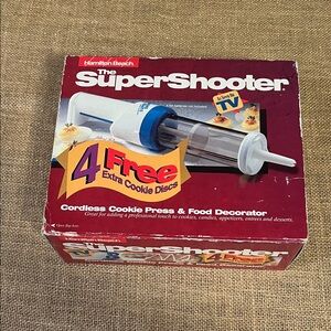 Hamilton Beach Super Shooter in White and Blue